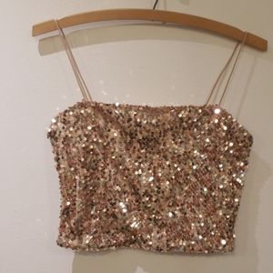 Garage Sequin Cami